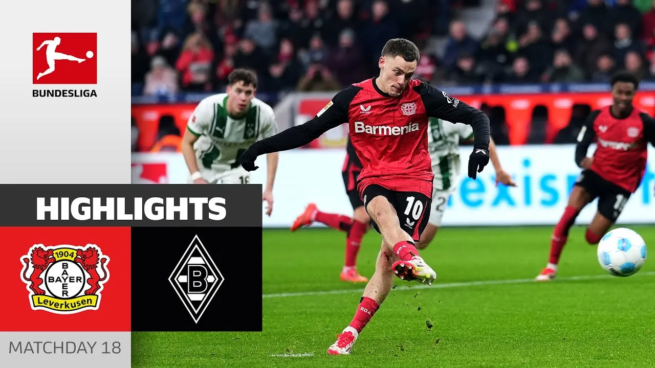 Leverkusen et Wirtz en feu !| Bayer 04 Leverkusen – Borussia M’gladbach 3-1 | Faits saillants | MD18
