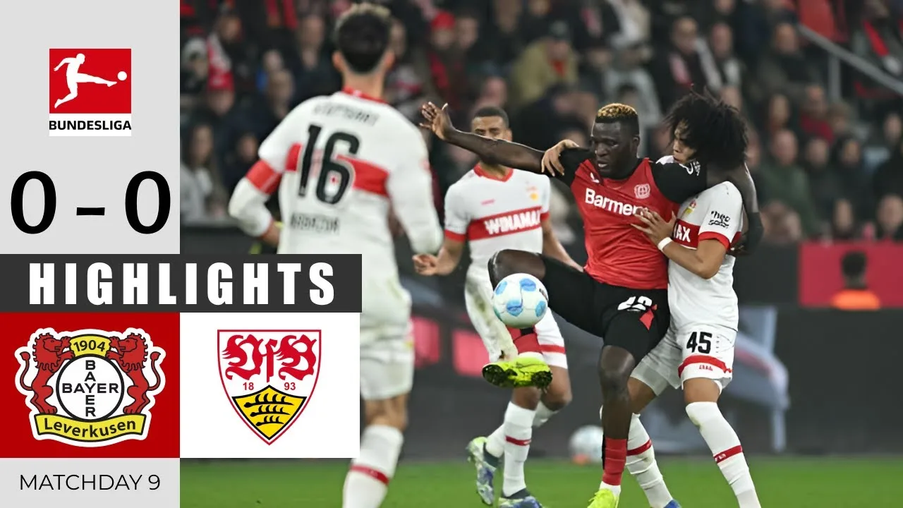 Bayer Leverkusen contre VfB Stuttgart | Faits saillants | Bundesliga 2024/25