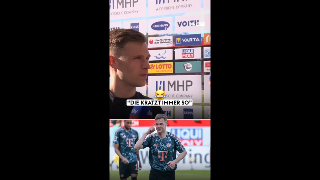 Kimmich à propos du bandage du capitaine manquant 😂