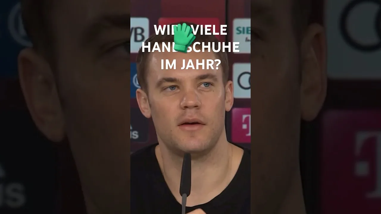 Combien de gants dans l’année? Manuel Neuer: 🧤