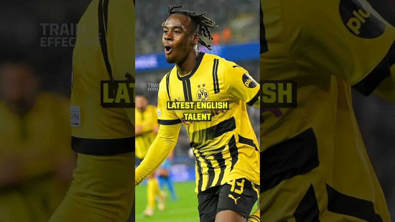 Who Is Dortmund’s Latest English Talent #footballshorts #soccer #bundesliga