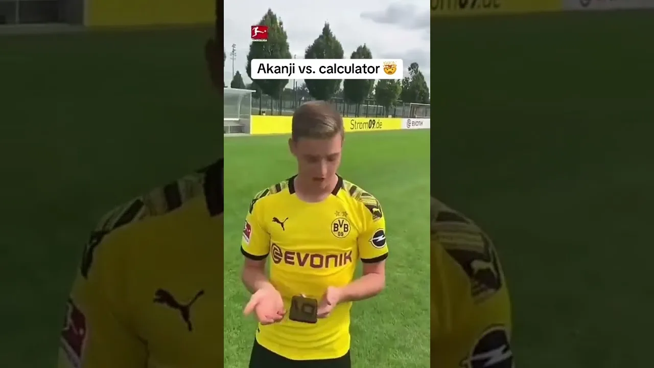 Akanji possède des compétences sur et hors du terrain 🔥 (via @ bundesliga / tt)