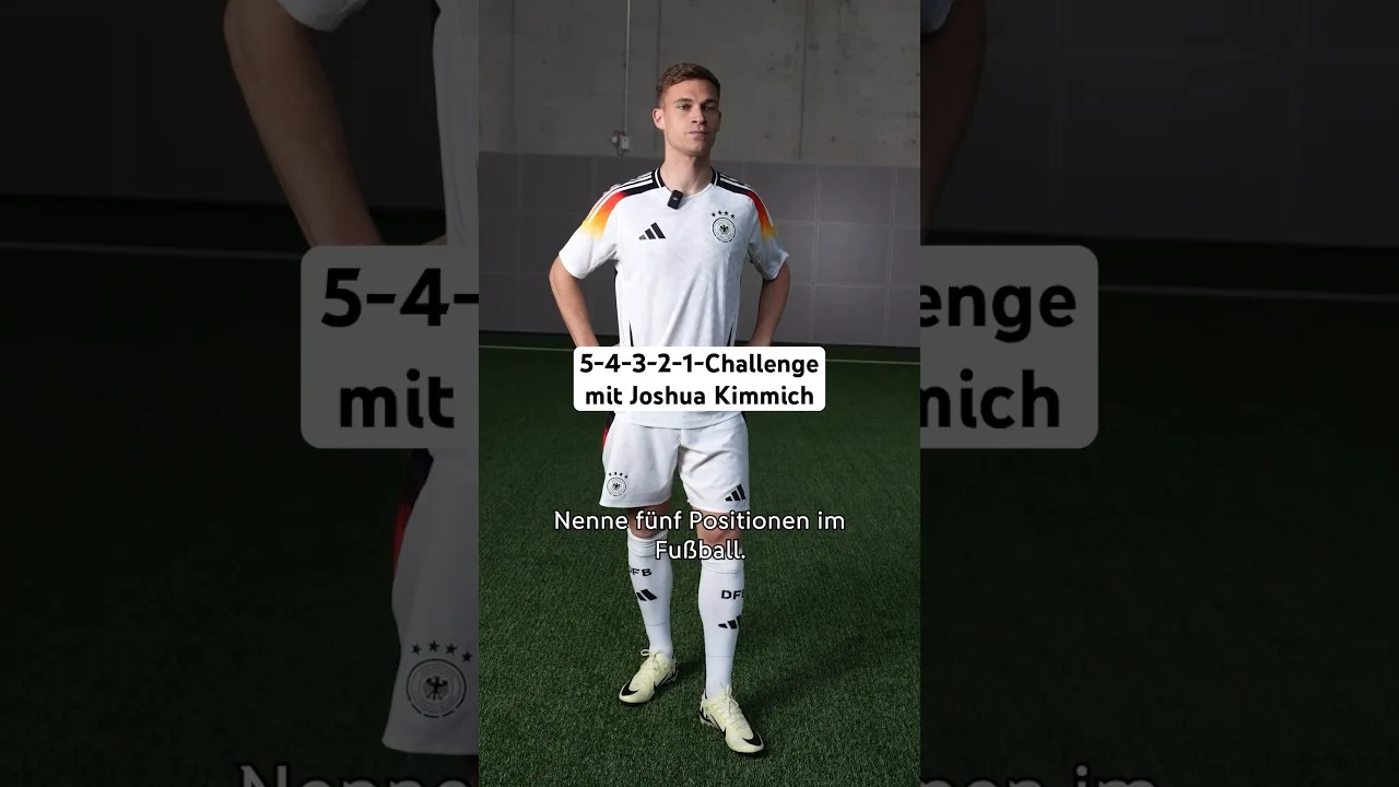 Kimmich maîtrise le défi 5-4-3-2-1 ! 💪⚽️
