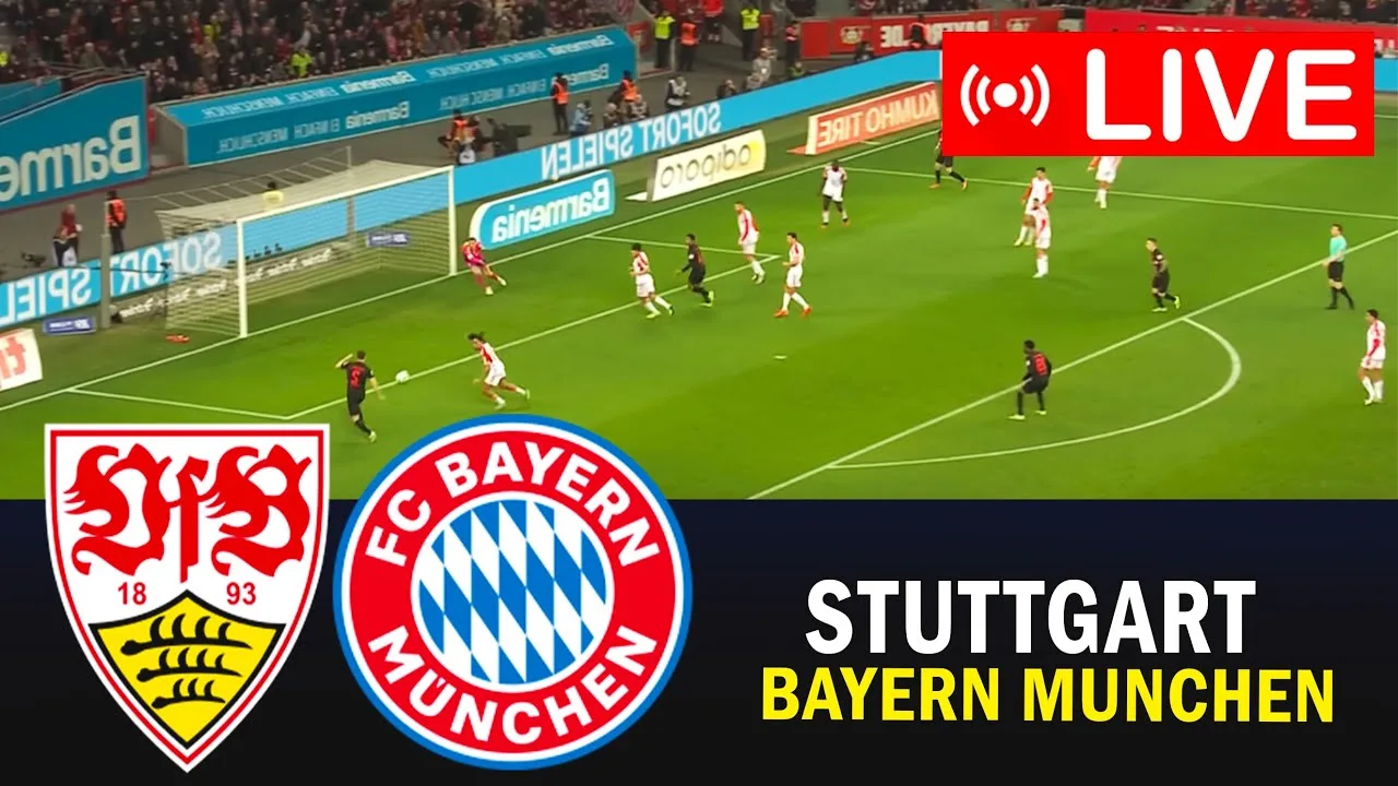 Live: VFB Stuttgart contre le Bayern Munich | Bundesliga 2024/25 | Entente