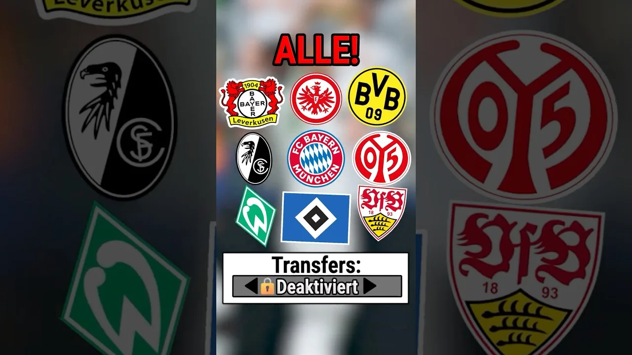 Toutes les équipes de Bundesliga pour 5 ans de transfert de transfert! – Qui sera maître maintenant? 😱🏆