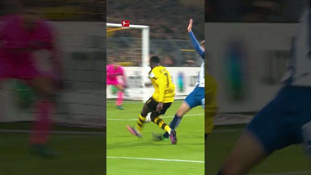 🦟 Dembouz à Dortmund… il fallait être là ! #shorts