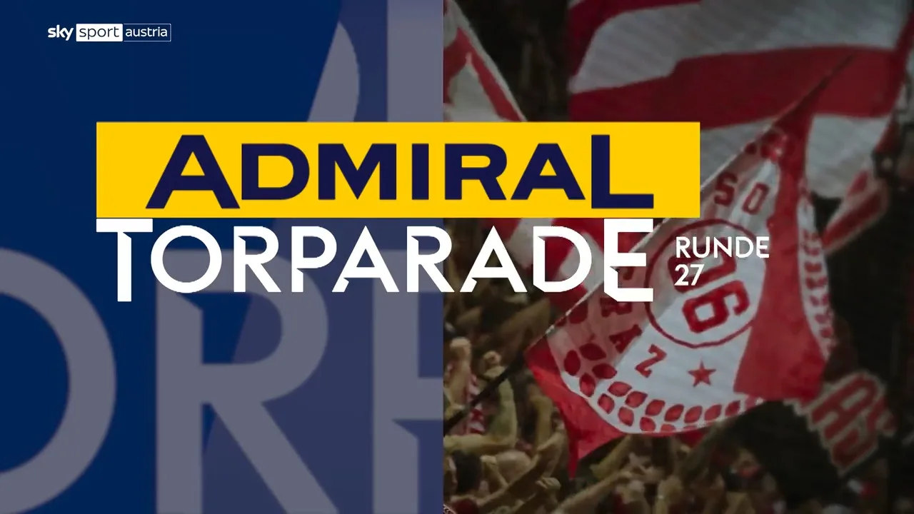 La Torade du 27e tour de l’amiral Bundesliga 2024/25 – Sky Sport Austria