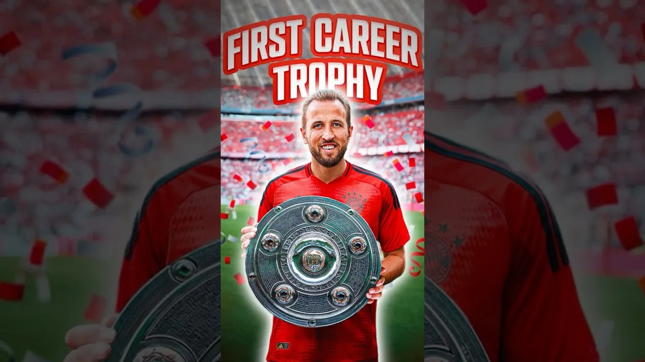 C’est ainsi que Harry Kane a remporté son tout premier trophée🏆
