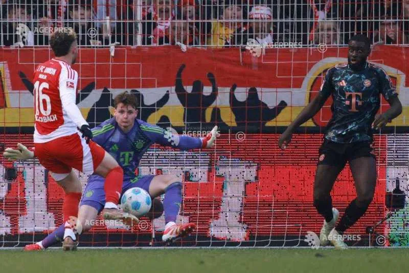 Football: Bayern Munich, tenu aux échecs par Union Berlin (1-1), dans la Bundesliga