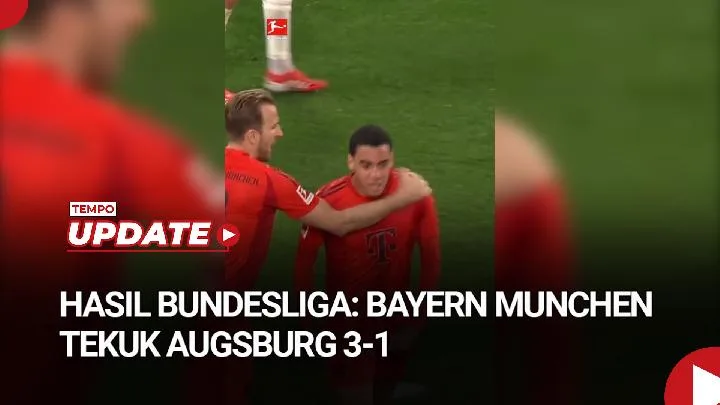 Résultats de Bundesliga: Bayern Munich Bend Augsbourg 3-1