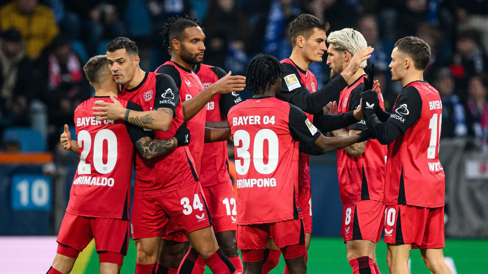 Sept joueurs de Werkself nominés pour la « saison de la saison » de la Bundesliga