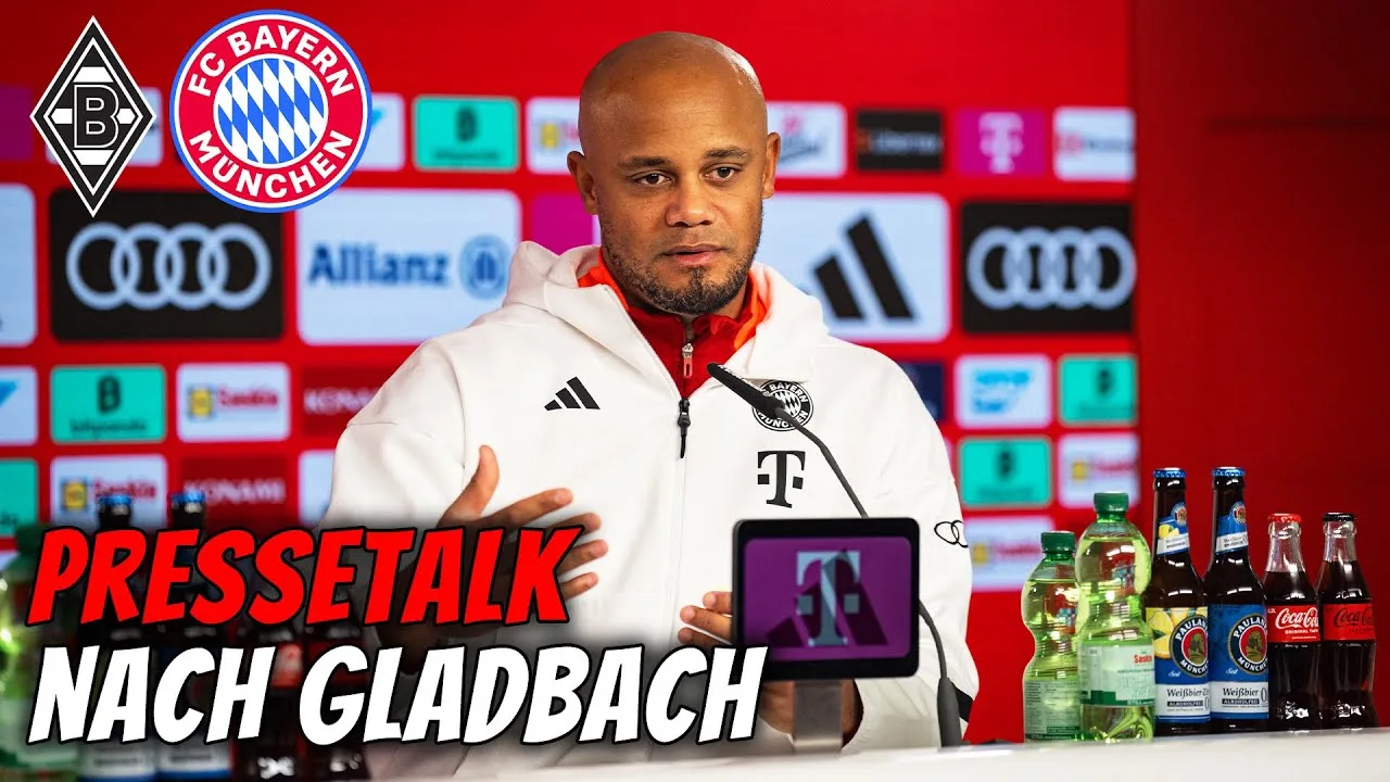 Conférence de presse après Borussia Mönchengladbach – FC Bayern 0:1 | Bundesliga