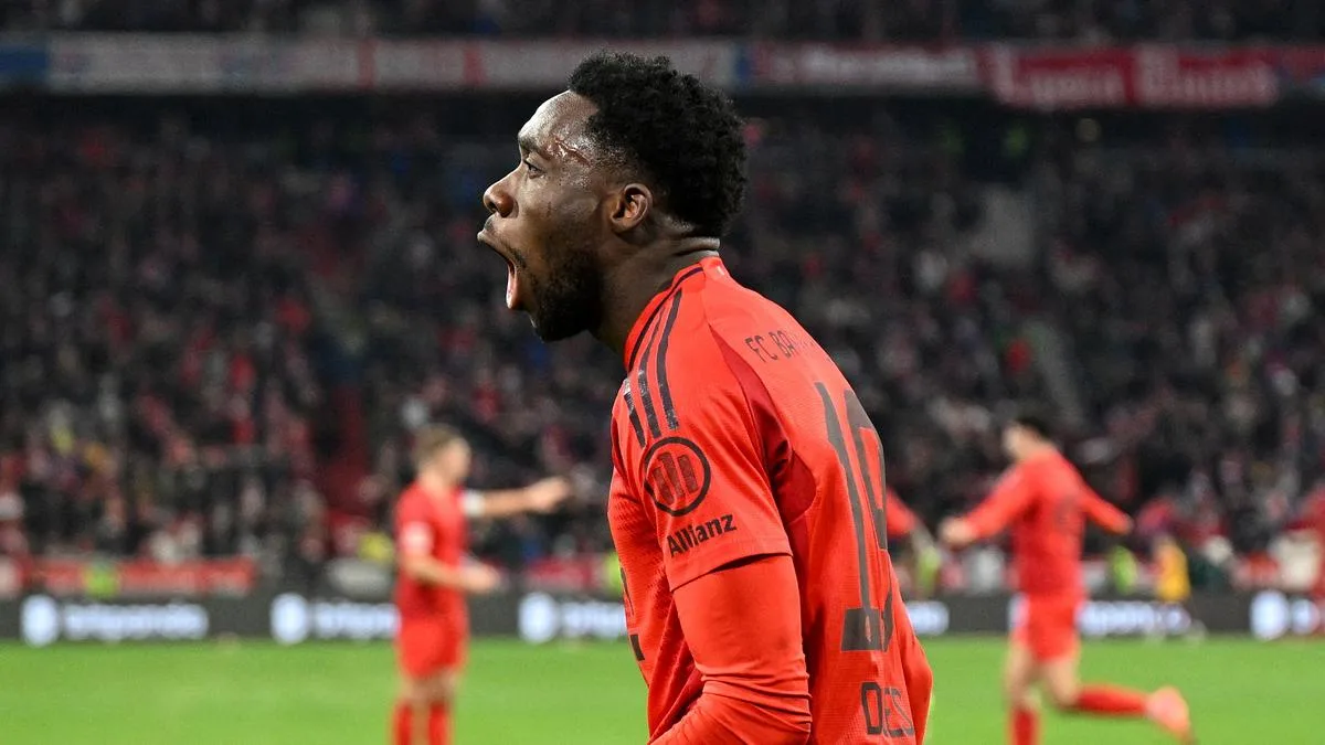Bundesliga 2024-25: Alphonso Davies au Canada Pens à long terme Contrat avec le Bayern Munich