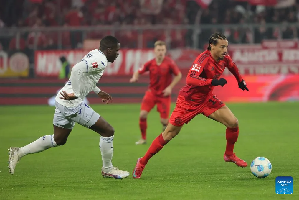 Temps forts des matchs de football de Bundesliga-Xinhua