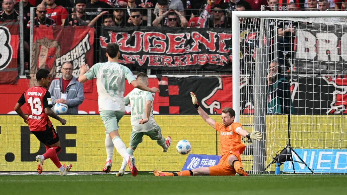 Bayer Leverkusen ne réussit pas et le perd contre Werder Bremen