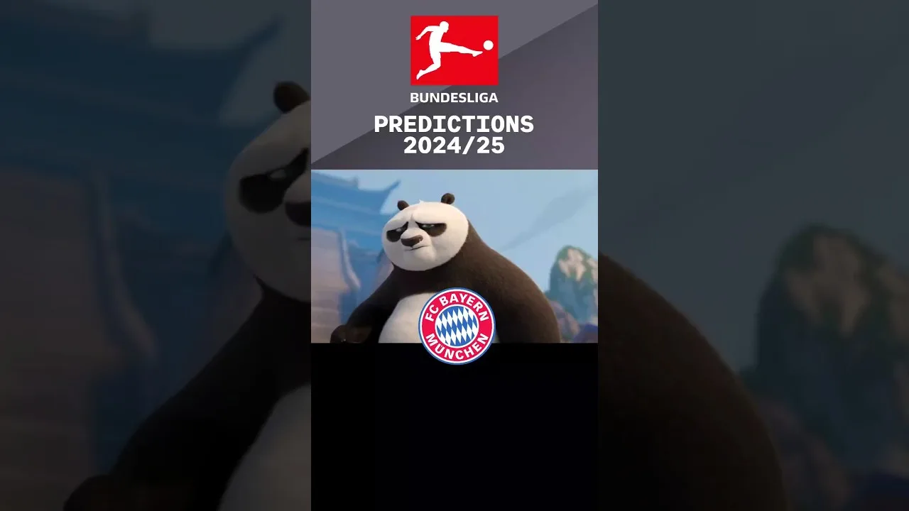 Bundesliga 24/25 Qui sera champion d’Allemagne en 2025 ? Le drôle Kung Fu Panda Po choisit le gagnant