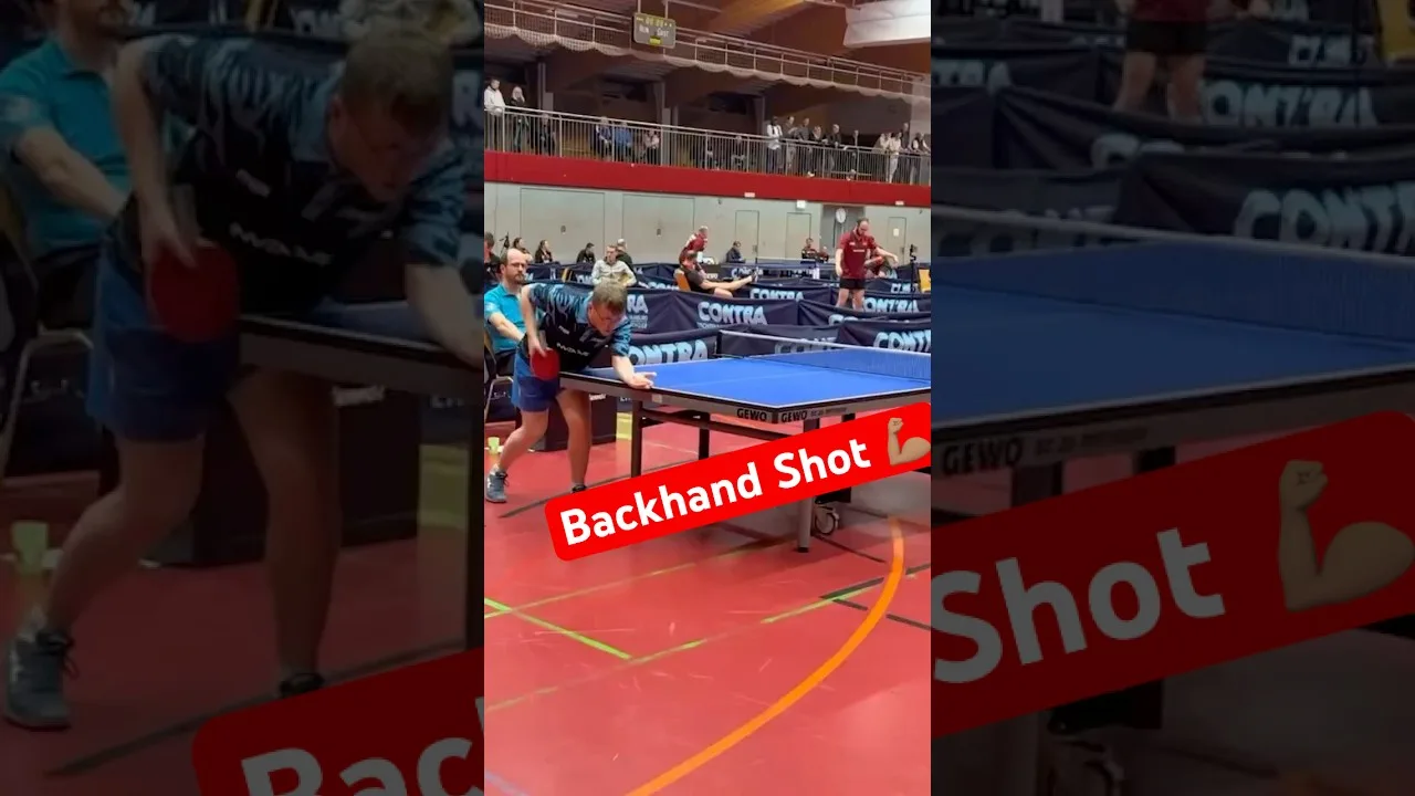 Backhand 🏓  #tischtennis #sports #shorts #backhand #tabletennis #motivation #pingpong #bundesliga