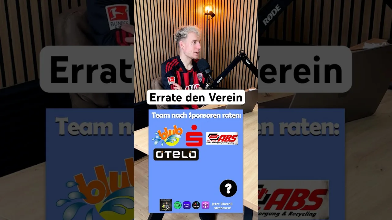 Errate den Club mit Denny 🤷‍♂️⚽️  #fussball #bundesliga #podcast #pfostenrettet #berlin #herthabsc