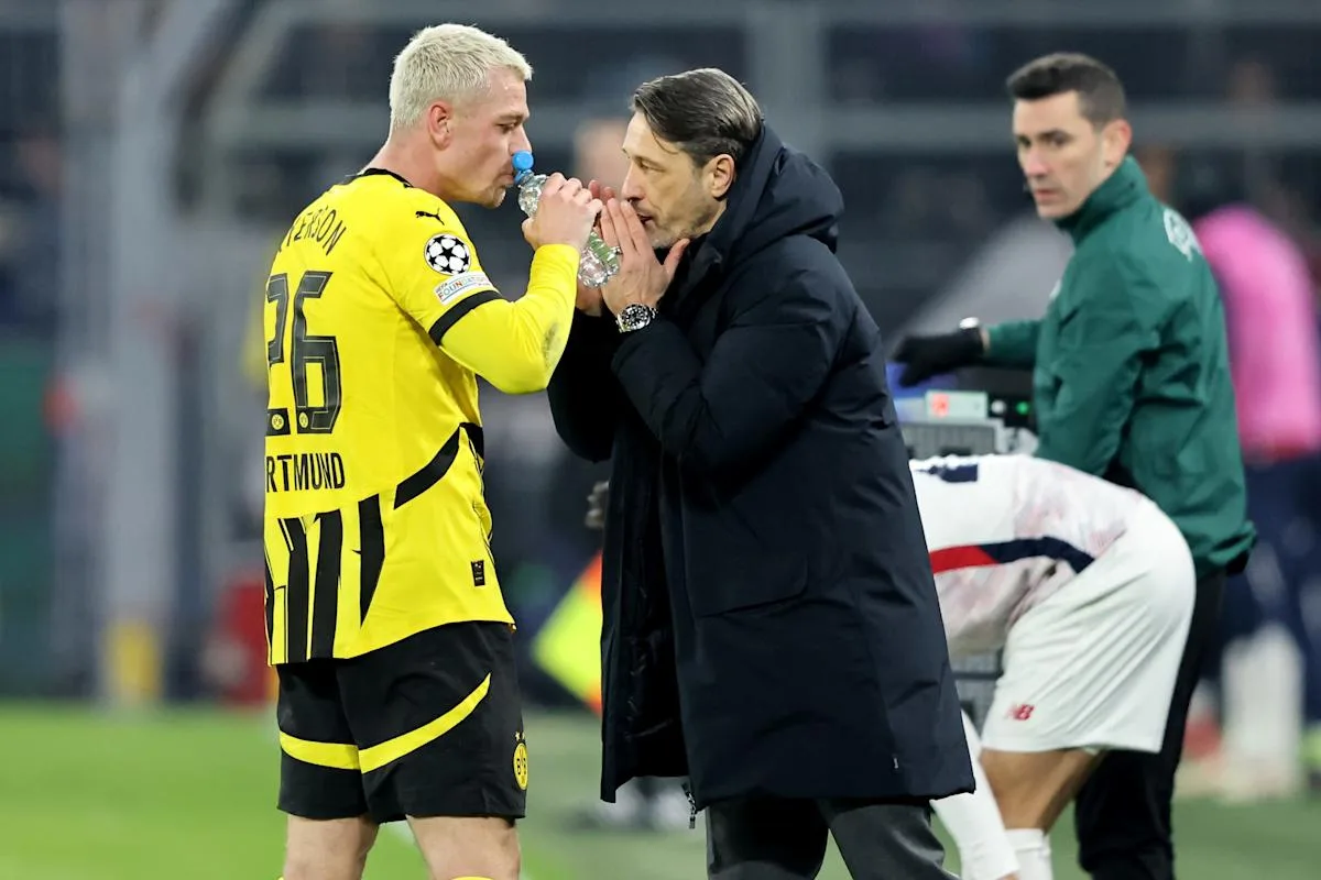 Niko Kovac à venir sur les plans tactiques du Borussia Dortmund avant le choc d’Augsbourg