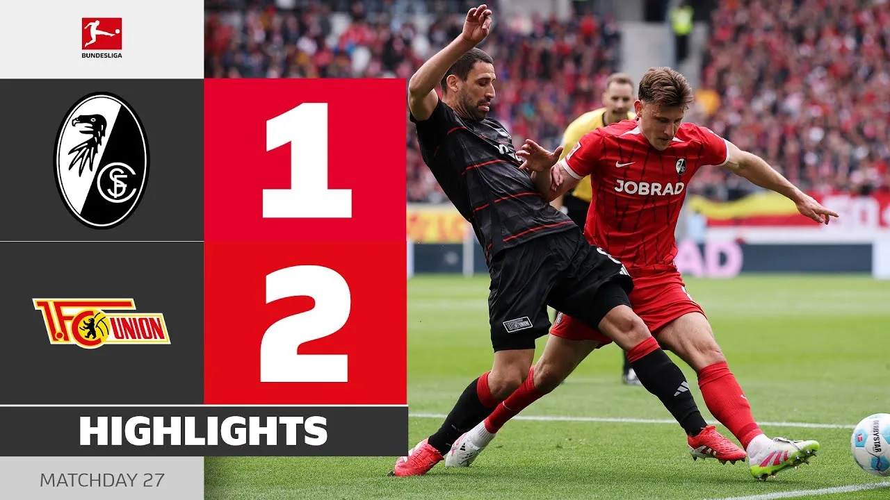SC Freiburg – Union Berlin | Faits saillants | Matchday 27 – Bundesliga 2024/25
