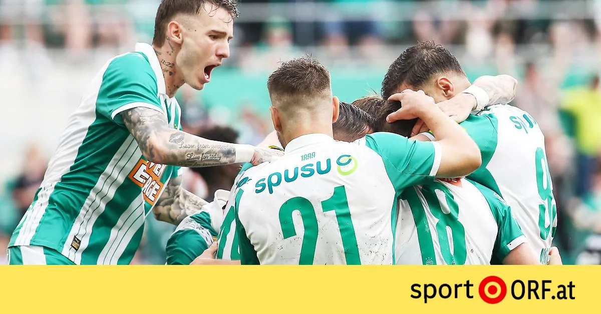 Bundesliga: Rapid résout le billet EC à la dernière seconde