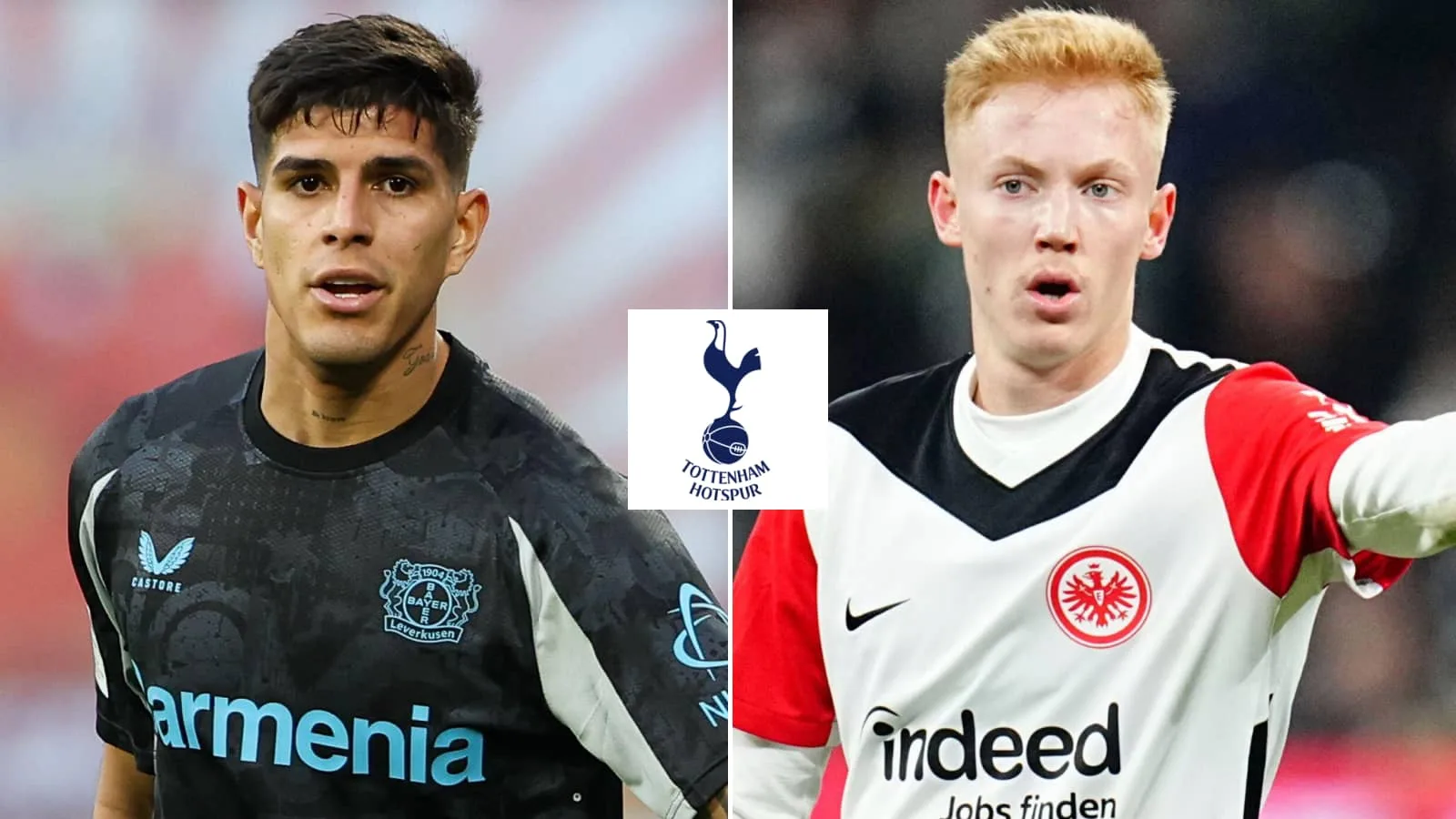 Les Spurs veulent une double affaire de 100 millions de livres sterling pour la paire de Bundesliga, avec une erreur de longue date