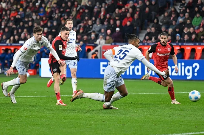 Leverkusen voir Hoffenheim à Bundesliga