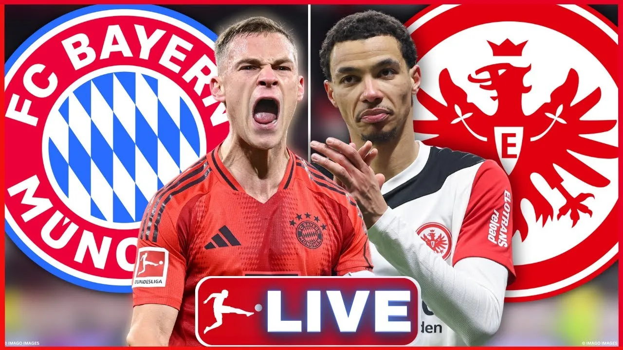 🔴 FC Bayern Munich – Eintracht Frankfurt | Bundesliga Live | 23