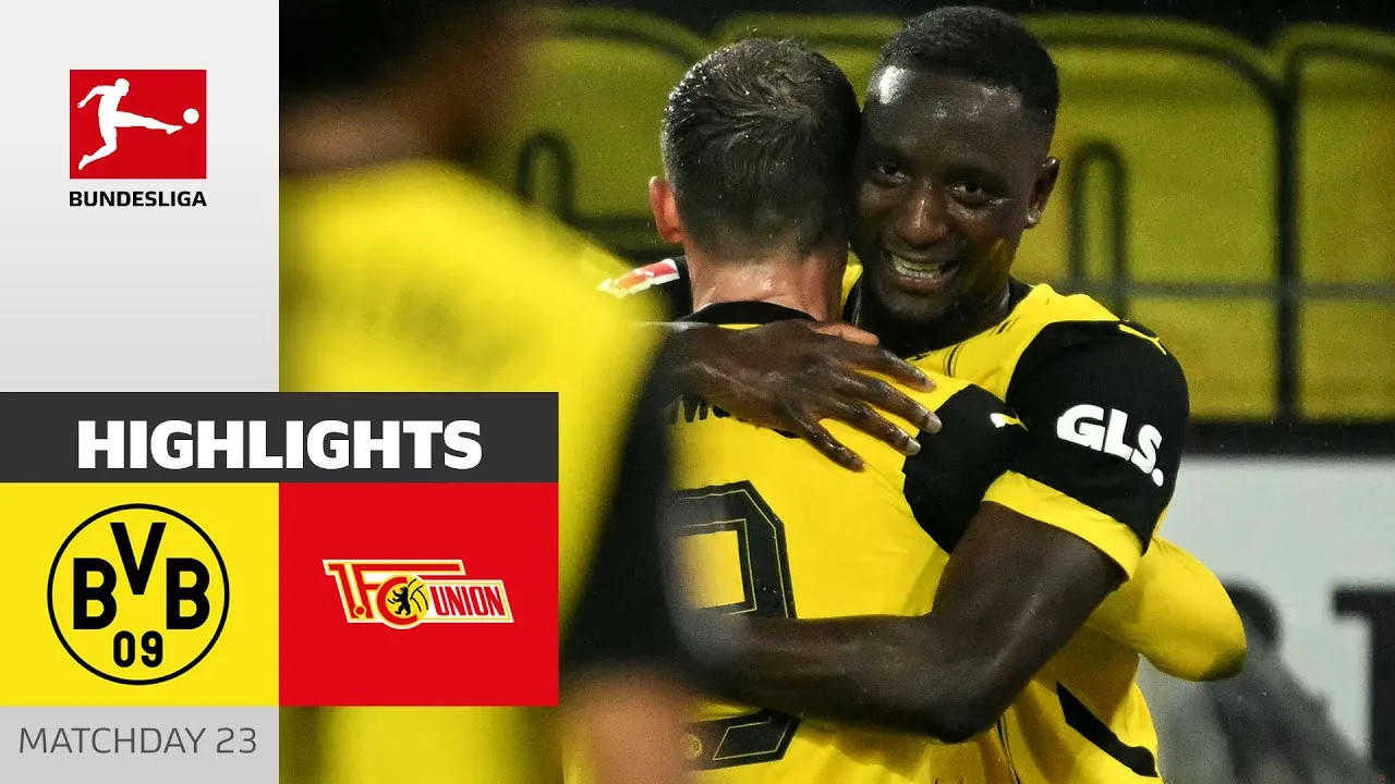 Dortmund tire 6 anciens syndicats! | Borussia Dortmund – 1. FC Union Berlin 6-0 | Faits saillants | MD 23 – BL
