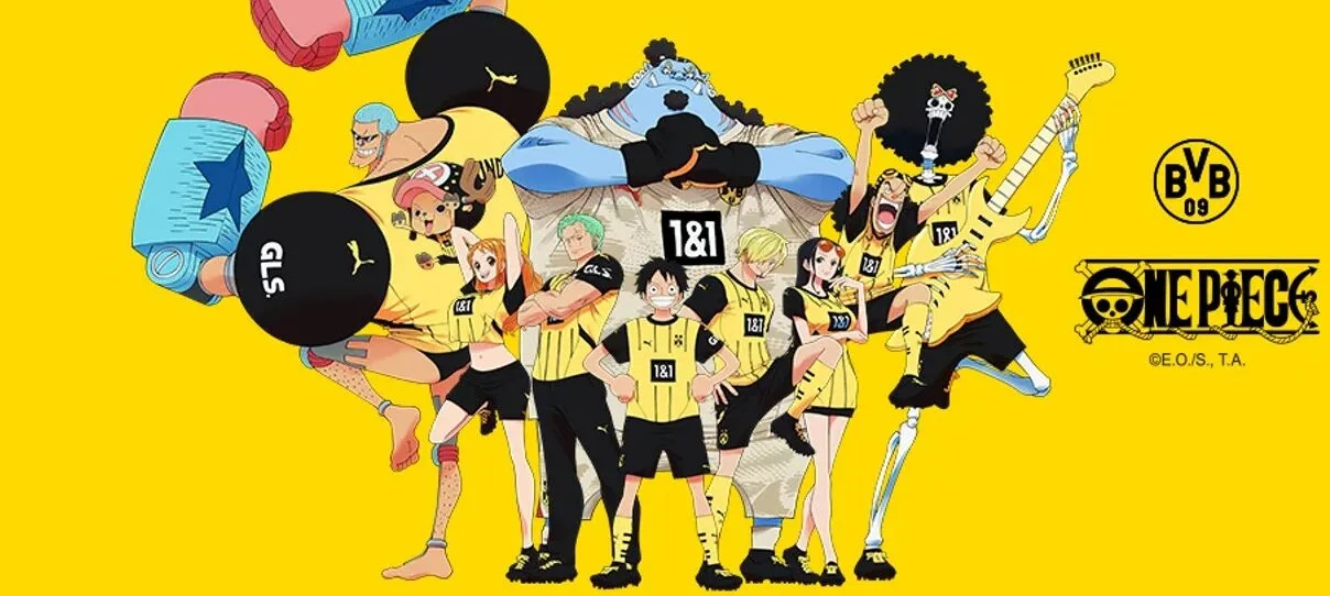 One Piece annonce une collaboration avec l’équipe de football du Borussia Dortmund