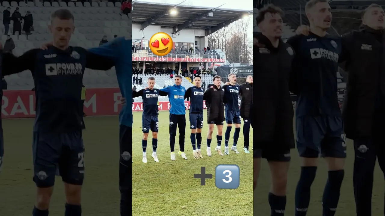 🤩😍 Auswärtssieg in Elversberg! Spitzenreiter in der 2. Bundesliga 🙌#shorts