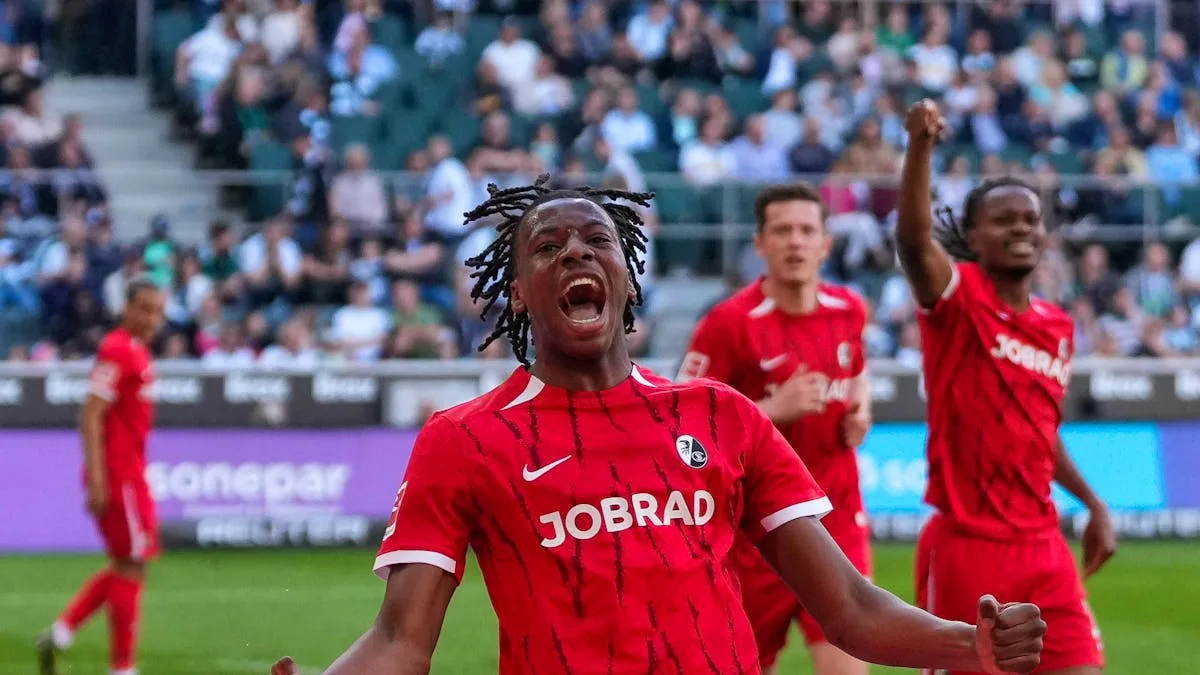 Johan Mansambi: Un peu ce changement en Bundesliga