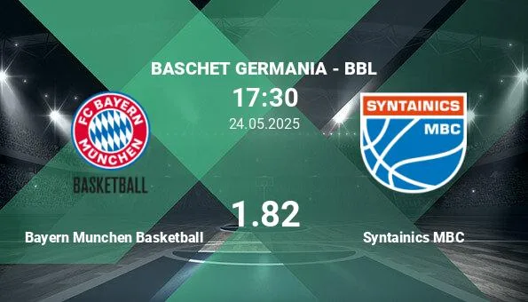 BACKERN BACKAGE MUNICH VS SYNTANAINI MBC, PONTURI PARI …