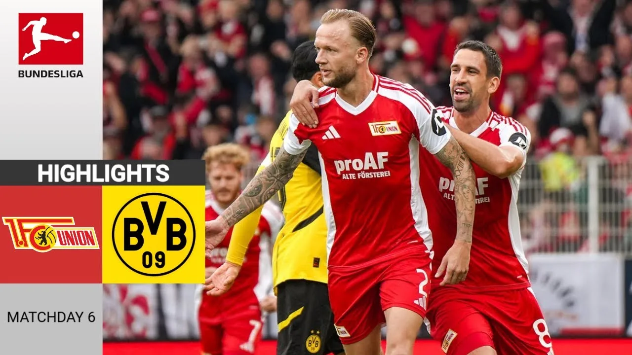 Union Berlin – Borussia Dortmund 2:1 | Résumé | Bundesliga 2024-25 | Union Berlin-Dortmund