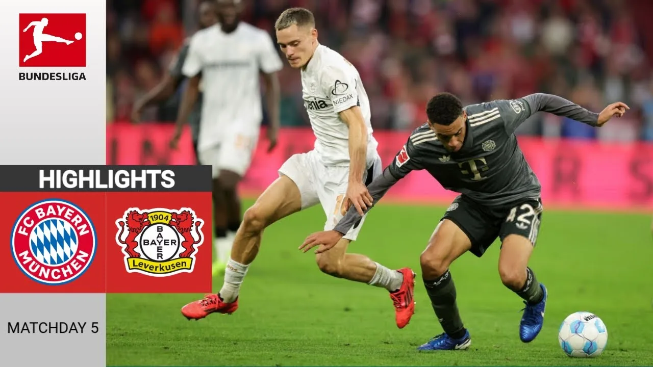 Bayern Munich – Bayer Leverkusen | 1:1 | Résumé | Bundesliga 2024-25