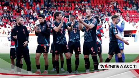 Toujours puissant malgré la victoire du titre de Bundesliga, le Bayern Munich a réussi à clôturer la saison avec une victoire de glissement de terrain