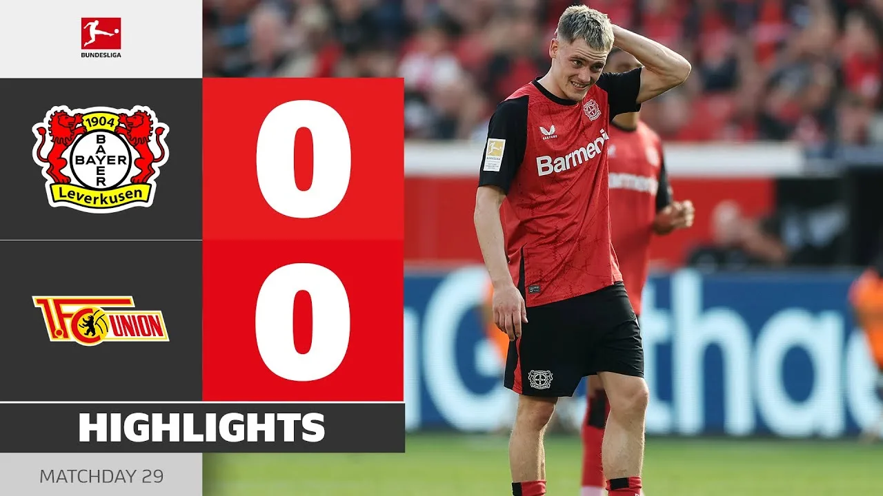 Bayer 04 Leverkusen – Union Berlin | Faits saillants | Matchday 29 – Bundesliga 2024/25