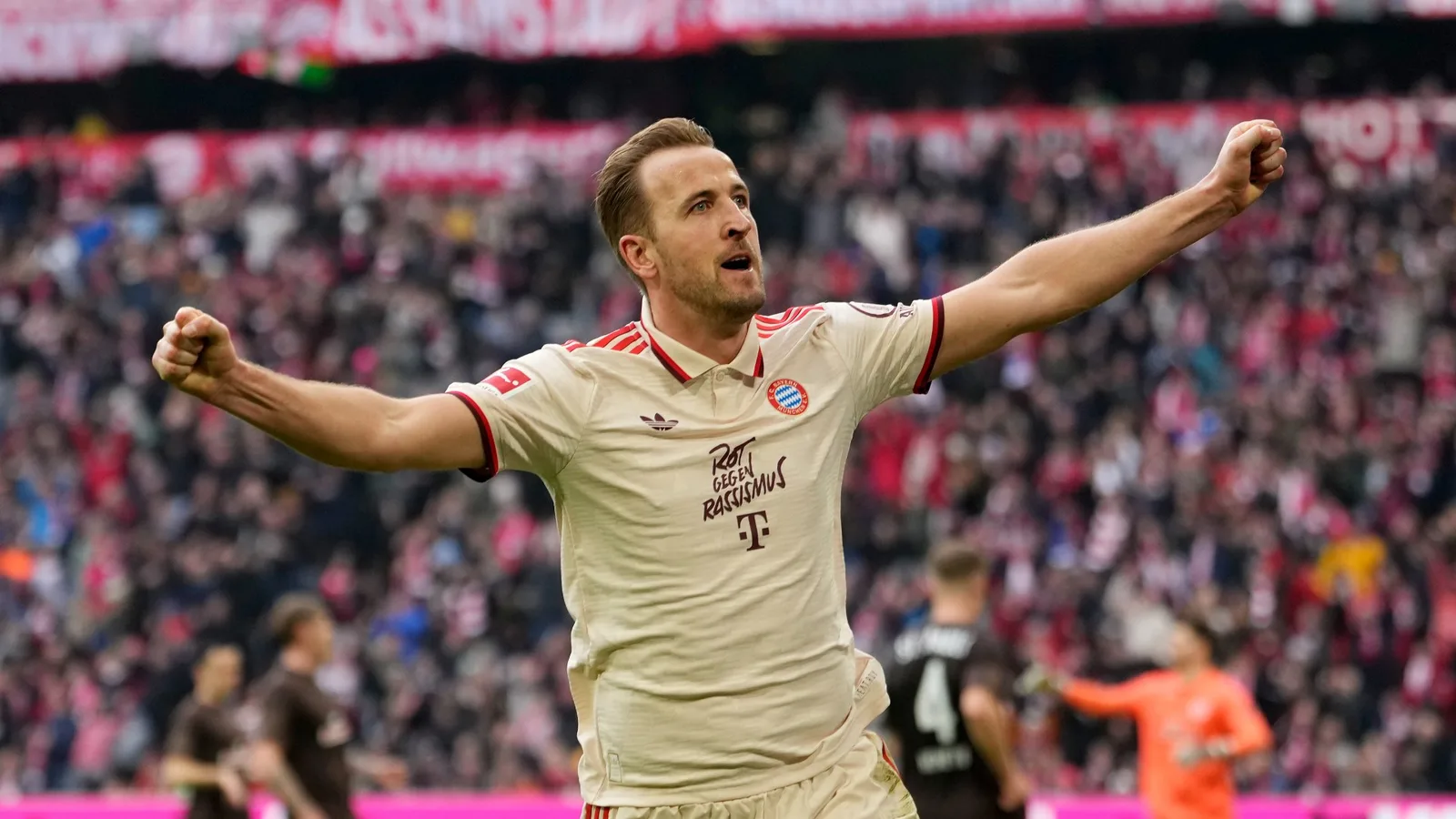 Harry Kane complète le Bundesliga avec l’objectif du Bayern Munich pour atteindre le point de repère scandaleux