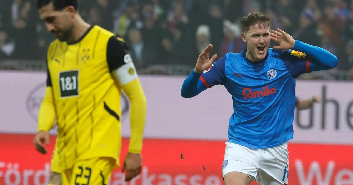 le Borussia Dortmund s’effondre chez le promu Kiel