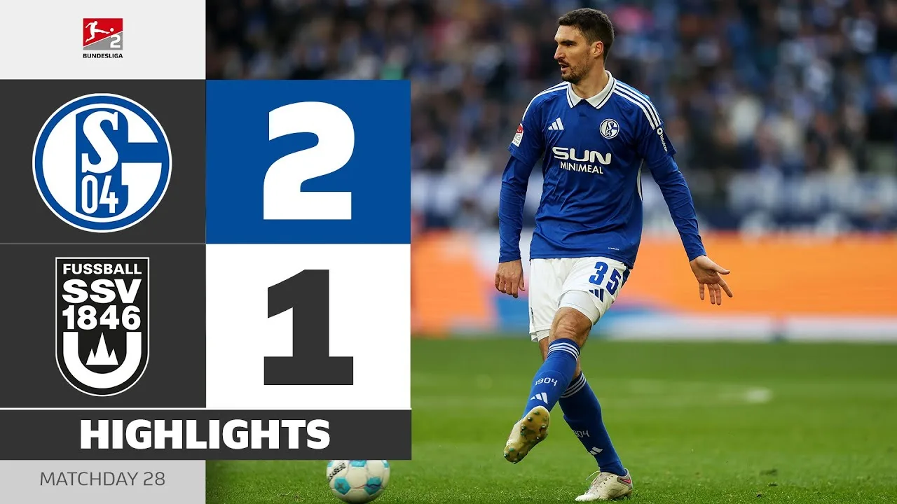 Schalke 04 – SSV ULM | Faits saillants | Matchday 28 – Bundesliga 2 2024/25