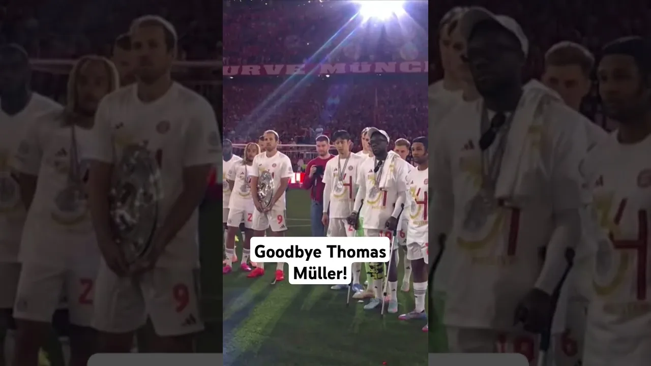 Adios Thomas Müller!!#fußball #bayernmunich #bundesliga #viralvideo