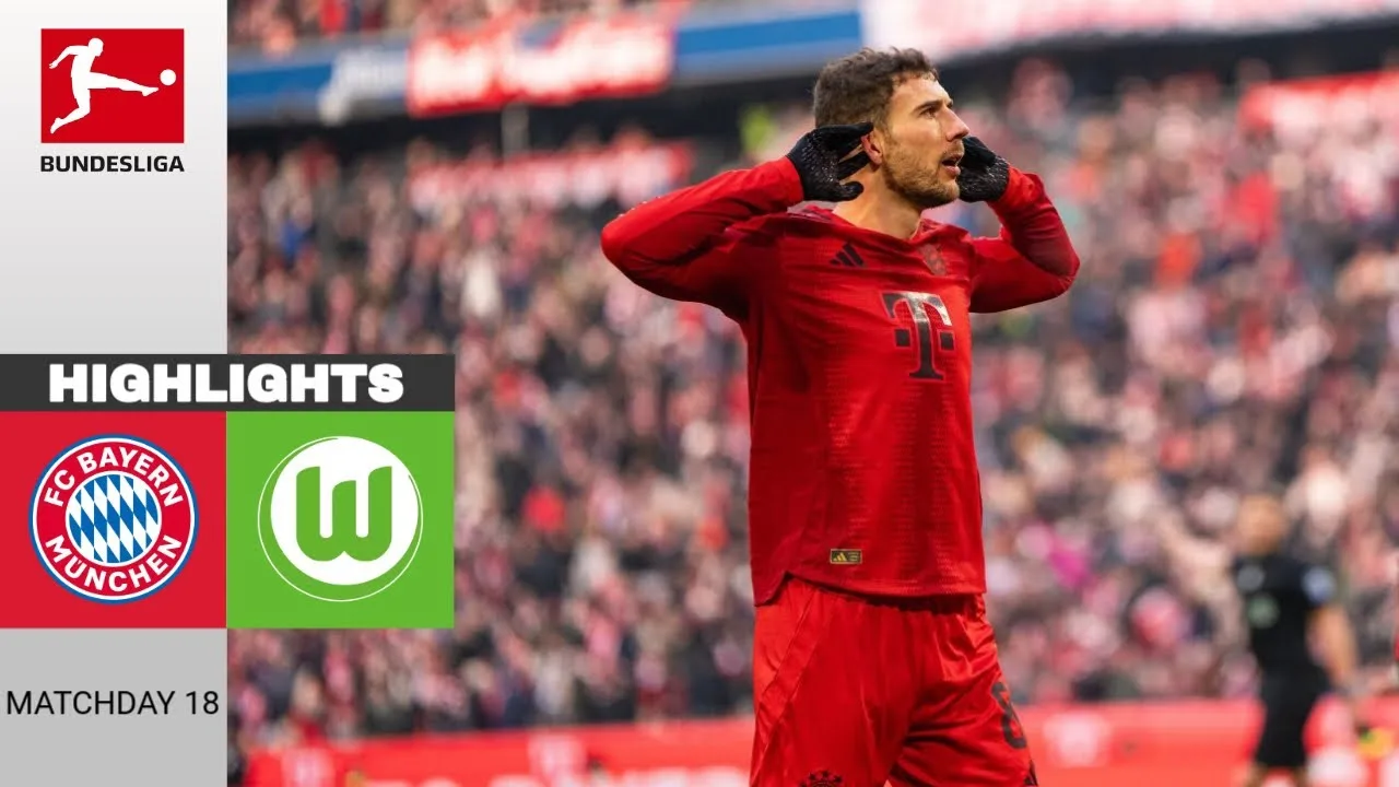Bayern Munich – Wolfsbourg | 3:2 | Résumé | Bundesliga 2024-25 | Bavière Wolfsbourg