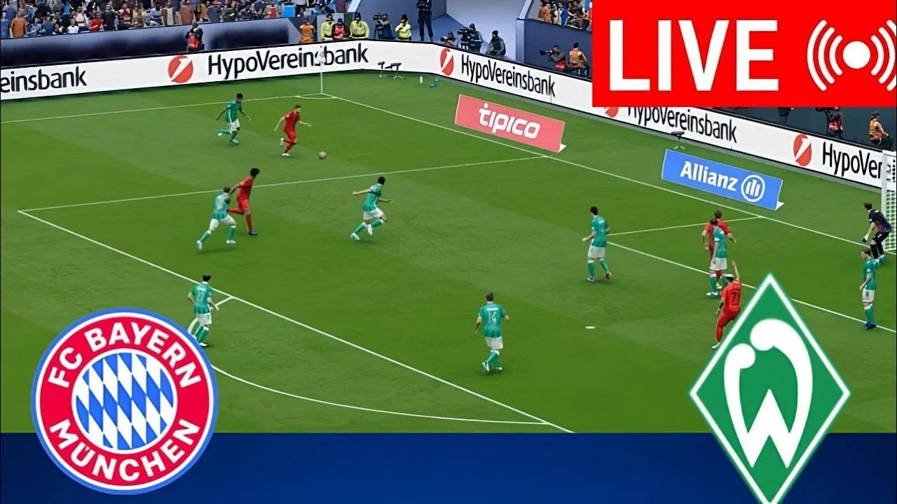 🔴Live: Bayern Munich contre Brême Bundesliga | 2024-25 Jeu complet dans le livestream