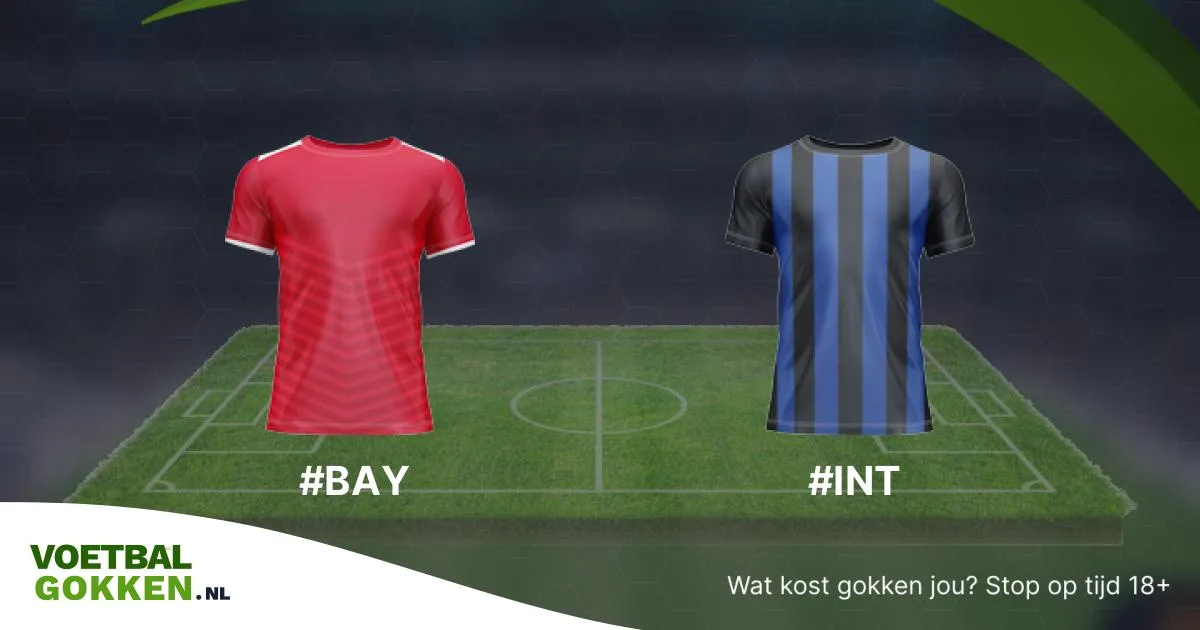 Choisissez votre favori à l’UEFA Champions League Kaker Bayern Munich – Inter