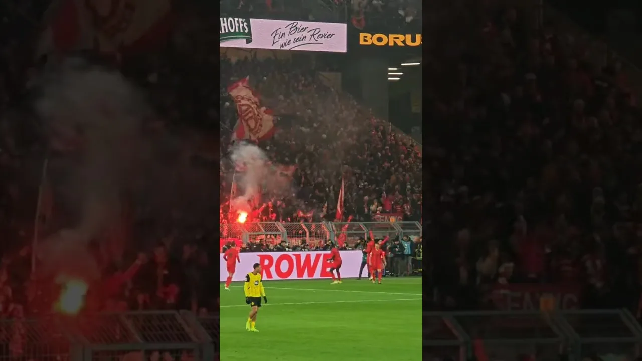 🔥 Bloc invité du Bayern lors du but 1-1 de Musiala à Dortmund I BVB contre FCB I Bundesliga novembre 2024