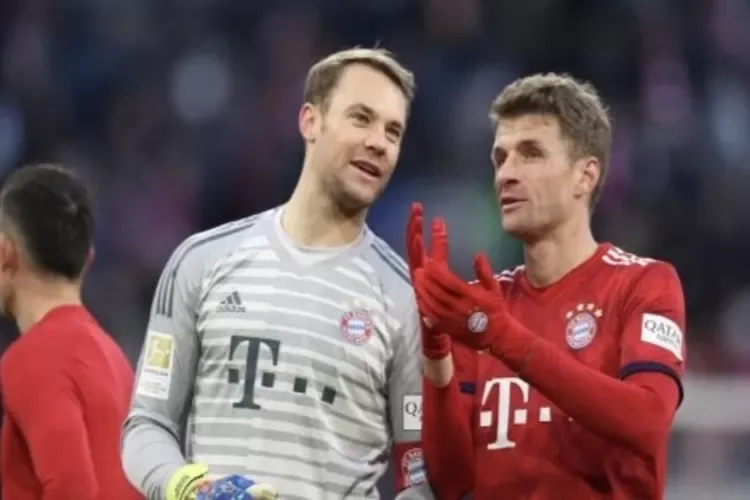 6 joueurs avec le plus grand nombre de matchs avec Thomas Muller au Bayern Munich