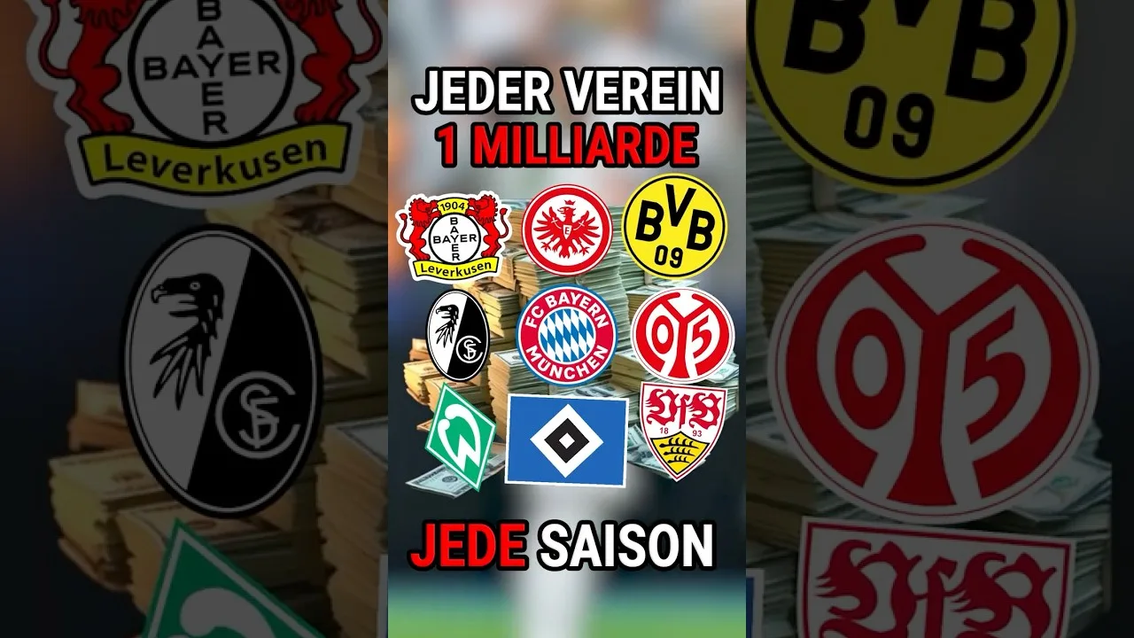 Toutes les équipes de Bundesliga ont donné 1 milliard! (Chaque saison) – Qui sera maître maintenant? 😱🏆