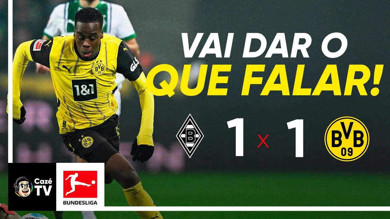BORUSSIA MÖNCHENGLADBACH 1 X 1 BORUSSIA DORTMUND | TOUR 13 | BUNDESLIGA 2024-2025