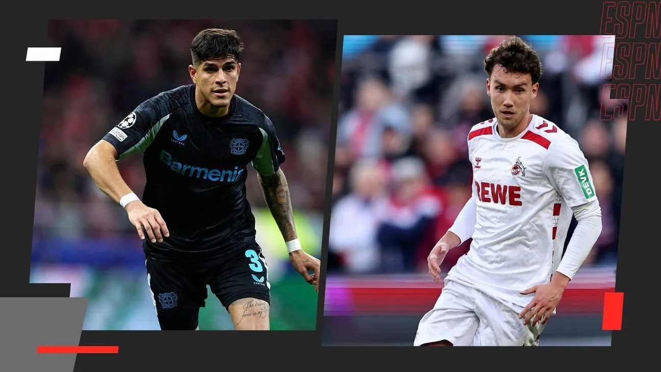 Quand Bayer Leverkusen joue Vs. Colonia: équipement, date, heure et télévision en direct