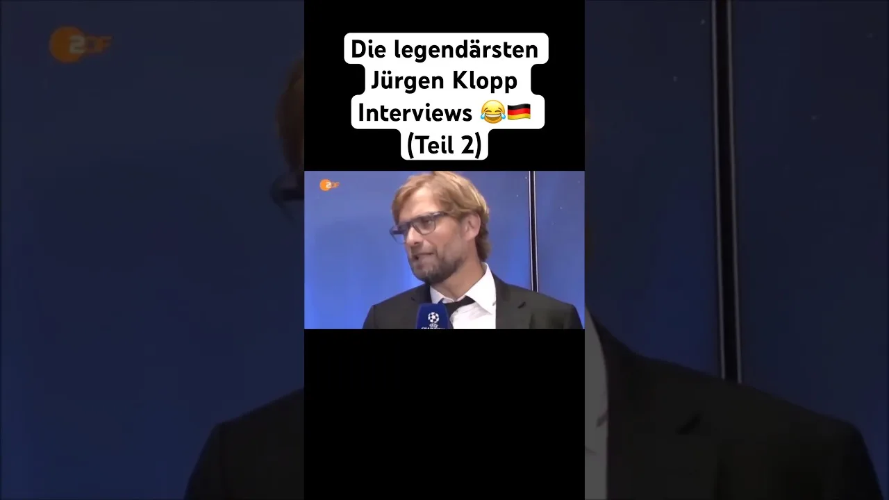 Die legendärsten Jürgen Klopp Interviews (Teil 2) 😂🇩🇪 #klopp #jürgenklopp #bvb #bundesliga
